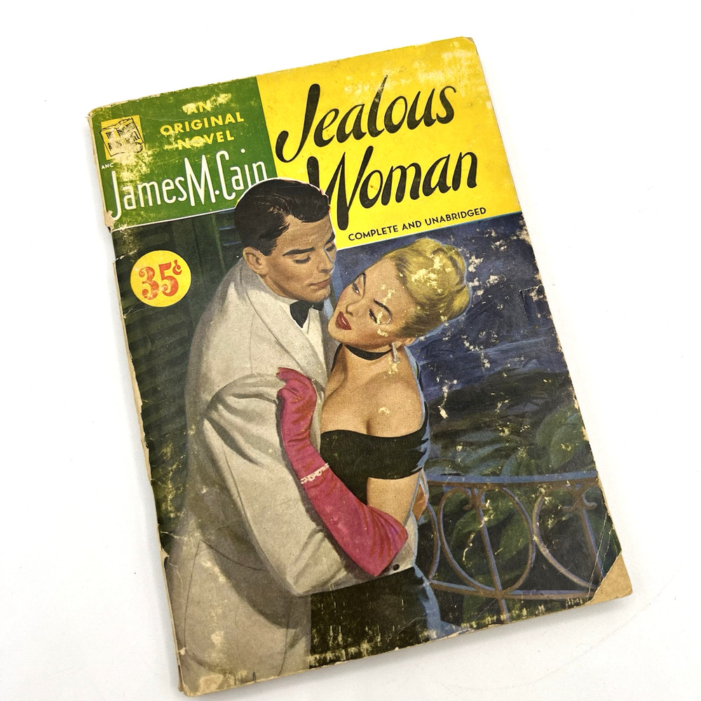 James Cain 1st Ed 1950 Jealous Woman Avon Murder Mystery Monthly #17 Paperback